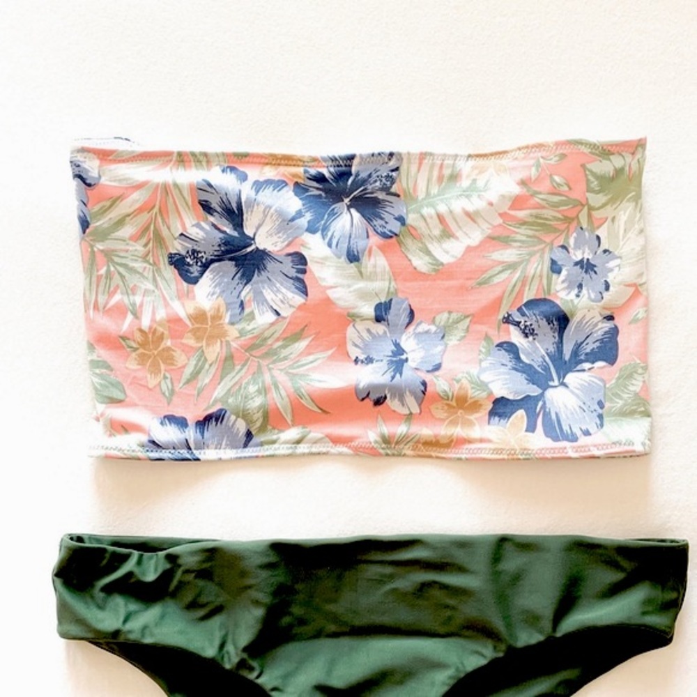 NWT Bandeau bikini top